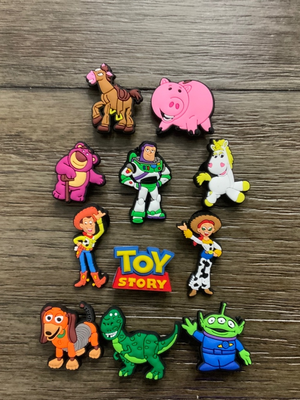 Toy Story Croc Charms